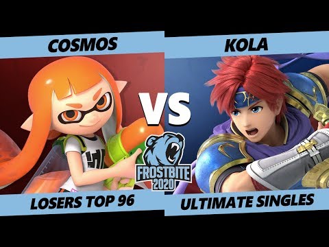 Frostbite 2020 SSBU Losers Top 96 - Cosmos (Inkling) Vs. Kola (Roy) Smash Ultimate Singles