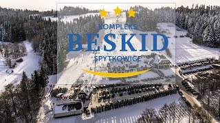 preview picture of video 'Kompleks Beskid - stacja narciarska w Spytkowicach koło Rabki.'