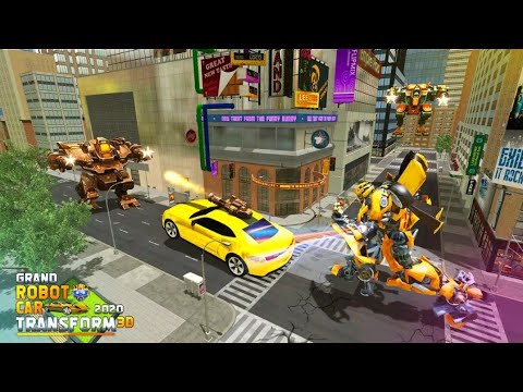 Bumble Bee | Grand Robot Car Transform 3D Simulator Game| Android Gameplay