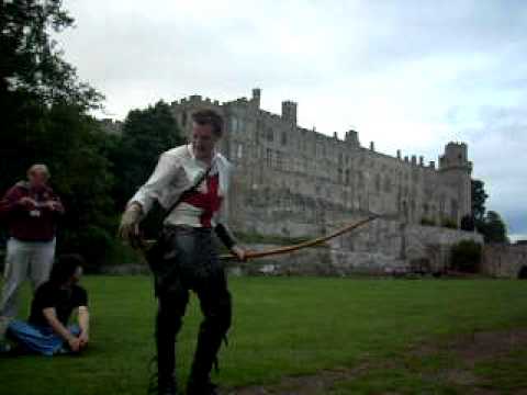 Black Cat Bastet's Adventures in EUROPE: Archery lesson!