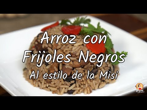 Arroz con Frijoles Negros