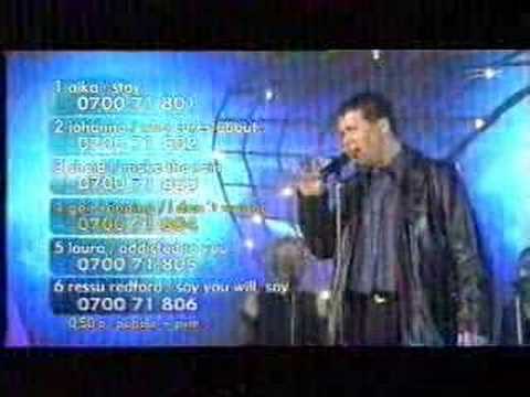 Geir Rönning - I Don't Wanna Throw It All Away (live 2002)