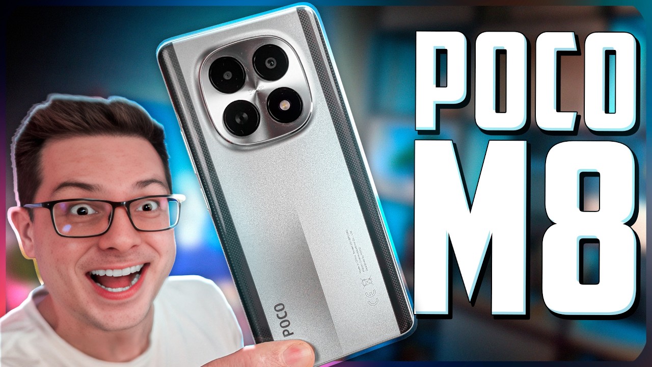 CHEGOU o POCO M8! Unboxing e Primeiras IMPRESSÕES!