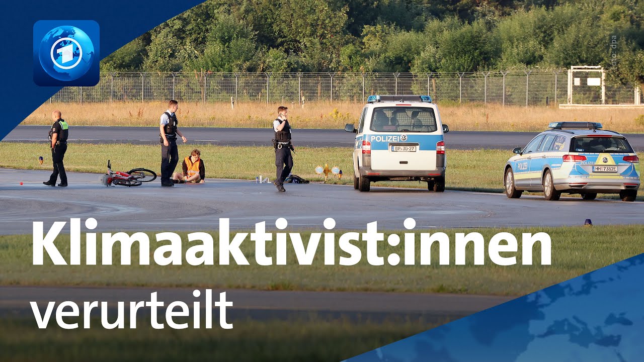 Hamburger Flughafen lahmgelegt: Aktivist:innen der „Letzten Generation“ verurteilt