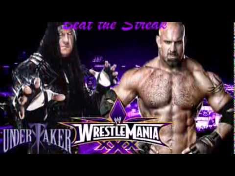 WWE WrestleMania 30 Dream Match Card HD