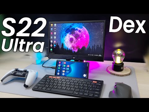 Ultimate Samsung S22 Ultra Dex / Desktop Setup #Shorts