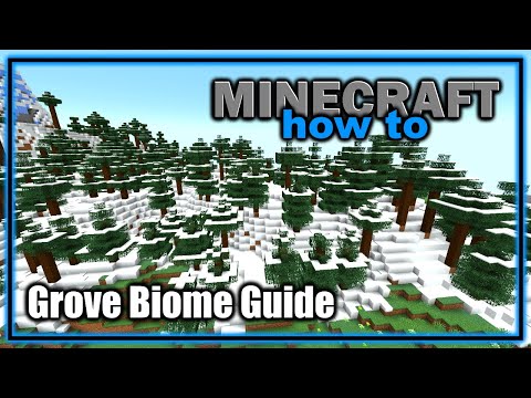 JayDeeMC - Everything About the Grove Biome! (1.18+) | Minecraft Biome Guide