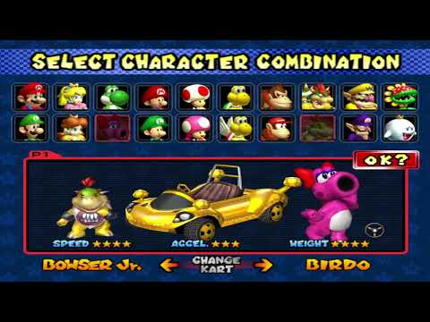 MARIO KART: DOUBLE DASH!! (GAMECUBE) ALL CUP TOUR 50CC 1-24-24