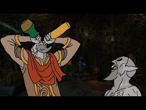 Meeting a Telvanni Wizard as the Archmage I Skyrim