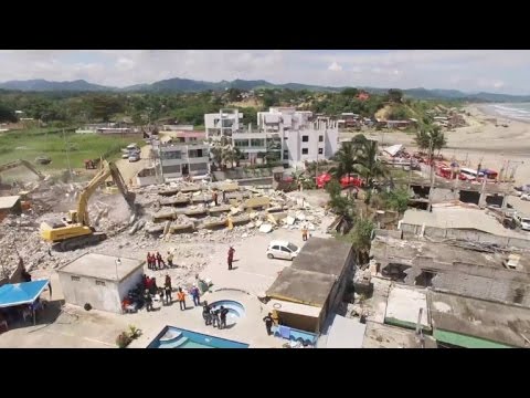 【動画】エクアドル、M7.8地震　ドローンを使った空中撮影動画 - pelicanmemo