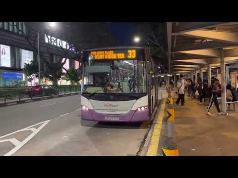 SBS Transit Scania K230UB (Euro 5 Batch 1) SBS8630E on Service 33 departing Bus Stop 10161