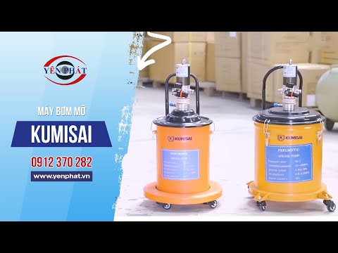 Giới thiệu máy bơm mỡ Kumisai