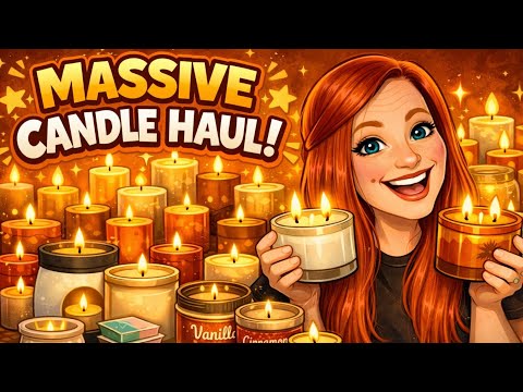 MASSIVE Candle Haul + Live Hangout! 🕯🥰 🎥 #LiveChat #WildflowerTea #LiveHangOut