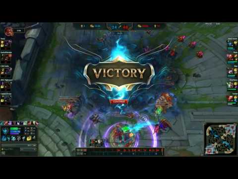 Kalista/ Penta kill/ Guinso's rageblade power!!!