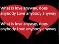 What is Love Howard Jones Lyrics video