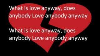 What is Love Howard Jones Lyrics video