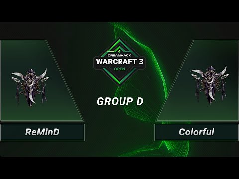 WC3 - ReMinD vs. Colorful - Group D - DreamHack WarCraft 3 Open: Winter 2021 - AS