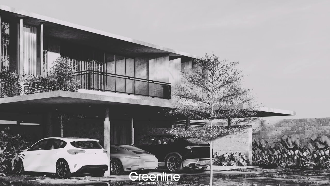 Contemporary residence