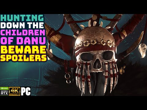 CHILDREN OF DANU Locations & Clues BEWARE SPOILERS AC Valhalla Wrath of the Druids 4K NO COMMENTARY