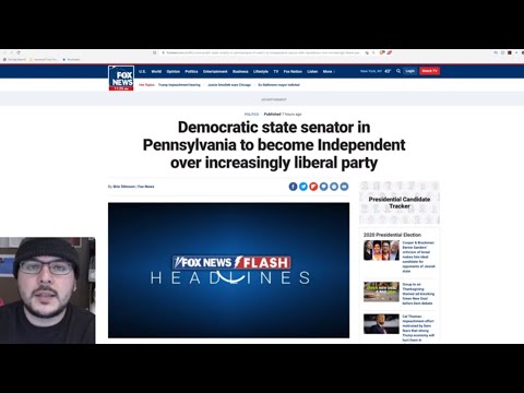 Democrat DEFECTS, Leaves Party For Going Too Far Left, Will Caucus With Republicans