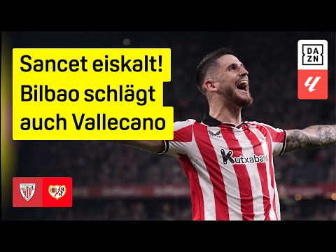 Athletic Bilbao - Rayo Vallecano | 2. Spieltag | LaLiga | DAZN Highlights
