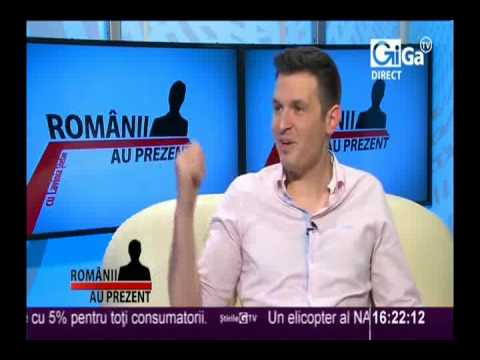 ALIN PASCAL la Romanii au prezent, cu Lavinia Stefan - 29 mai 2012