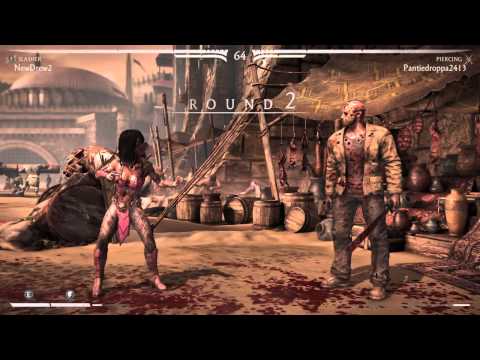 MKX; Jason VS Mileena Rank. Nice interactable kombo last round