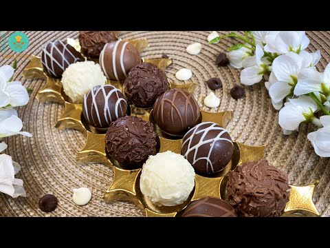 Bounty Balls (3 Ingredients) Coconut Balls | No-Bake Chocolate Coconut Candy #Shorts
