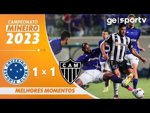 Gols e lances de Cruzeiro x Atlético Mineiro