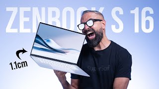 Video thumbnail for ASUS Zenbook S 16 [2024] - 1.1cm Thin and 1.5kg by SuperSaf