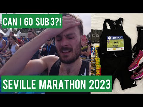 SEVILLE MARATHON 2023: CAN I GO SUB 3?