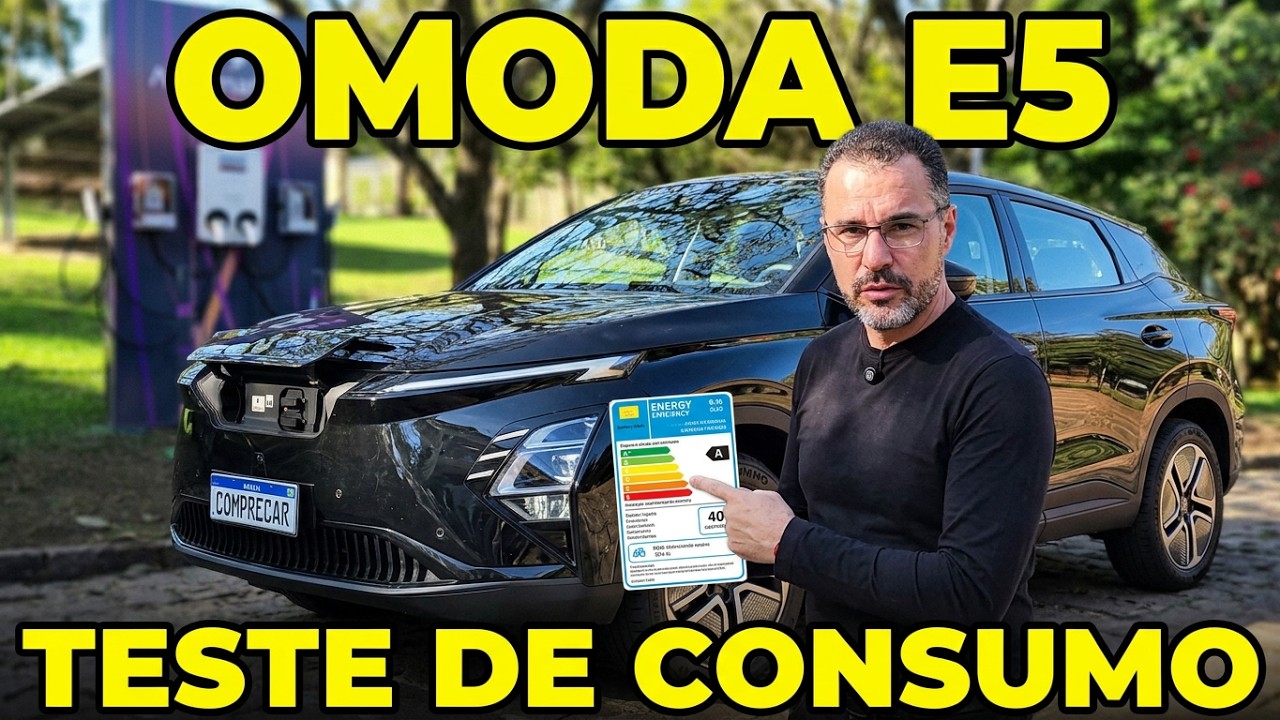 Omoda E5 - Teste de consumo de autonomia