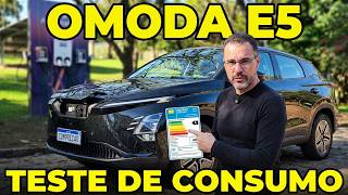 Omoda E5 - Teste de consumo de autonomia
