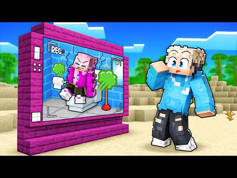 LUMI SPIONIERT seine FREUNDIN Aus für 24 STUNDEN in Minecraft!