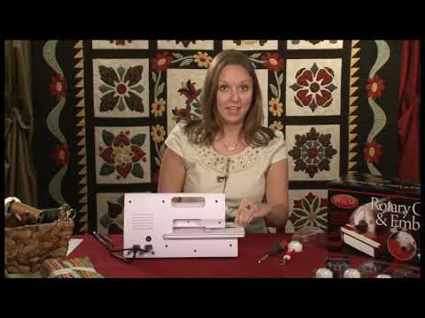 Simplicity's Deluxe Rotary Cutting and Embossing Machine Instructional Video