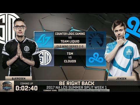 TSM vs C9, Game 1 - NA LCS 2017 Summer - Team SoloMid vs Cloud 9