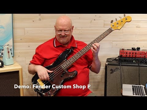 Fender Custom Shop 2019 Time Machine 1960 Precision Bass Heavy Relic Aged Black