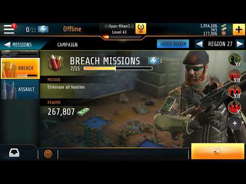 Kill Shot Bravo Region 27=8 Breach Mission Complete