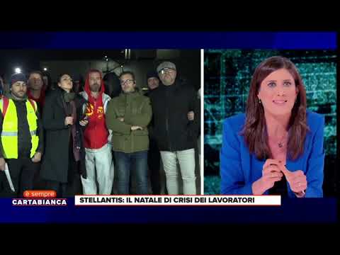 Chiara Appendino ospite a "E' sempre Cartabianca" Rete4 17/12/2024