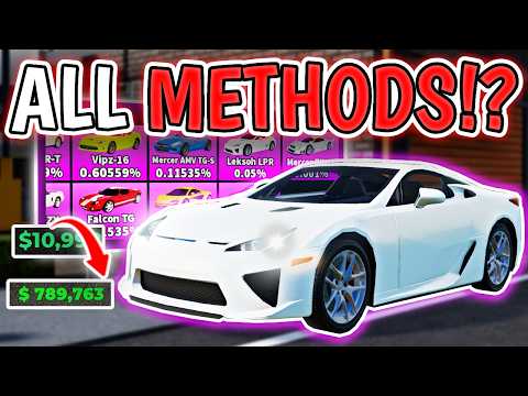 EVERY Money method in Junk Mechanics..