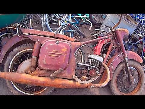 Full Restoration Old Motorcycle Jawa 350 Typ 360 - 2 stroke engine ASMR: Podcast Full Restore