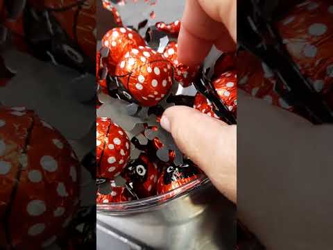 So Cute Lady Bug Polka #Chocolates??🍫🐞🤭🤔😱😅🥰#shorts #satisfying #asmr#real