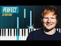 Ed Sheeran - "Perfect" EASY Piano Tutorial - Chords - How To Play - Cover Ed Sheeran - "Perfect" EASY Piano Tutorial - Chords - How To Play - Cover