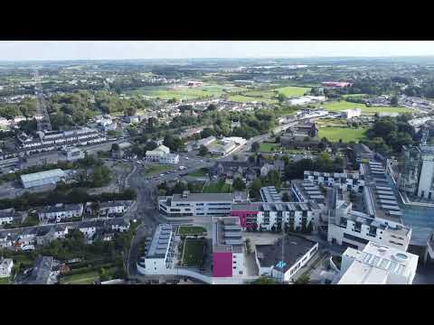 Clipes de drone - Athlone, Co. Westmeath, Irlanda - HD 4K