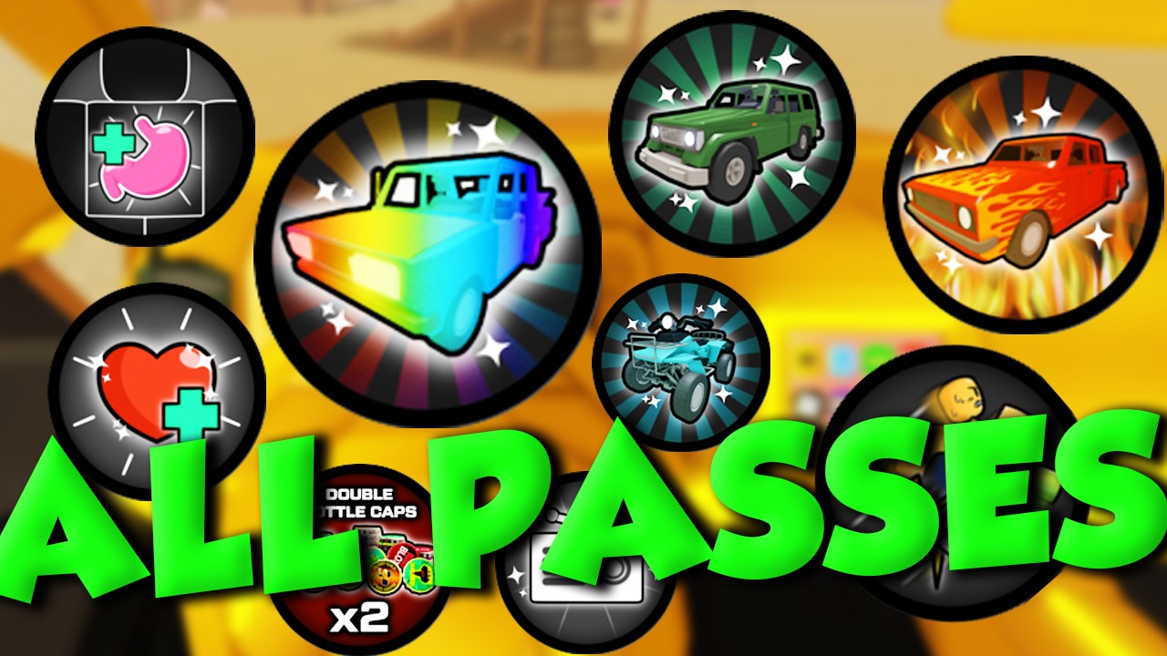 ALL GAME PASSES IN DUSTY TRIP ROBLOX