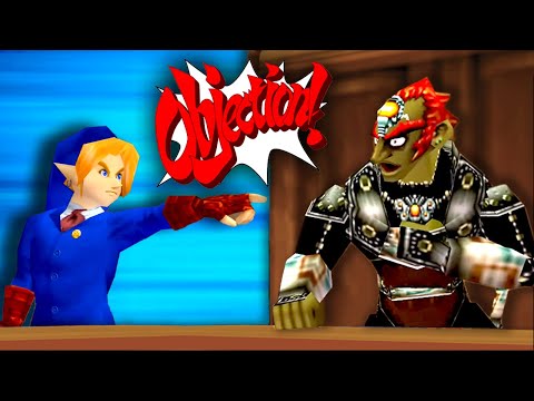 Someone Turned Ocarina of Time into Ace Attorney