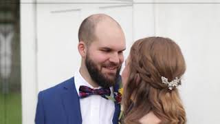 Arec&Chloe II Rural Ohio Wedding II Emotional Groom