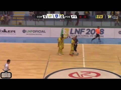 Jogo Completo Copagril X Foz Cataratas | 14ª Semana | LNF 2018 (03/08/2018)
