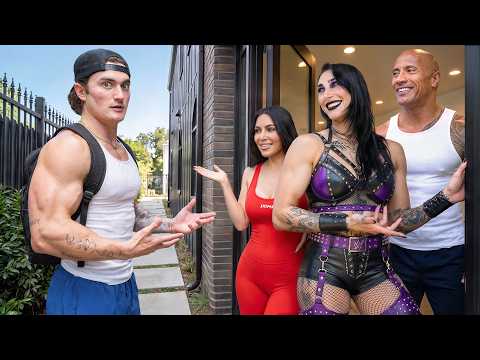 Asking Every Celebrity to Workout in THEIR Home Gyms! thumbnail