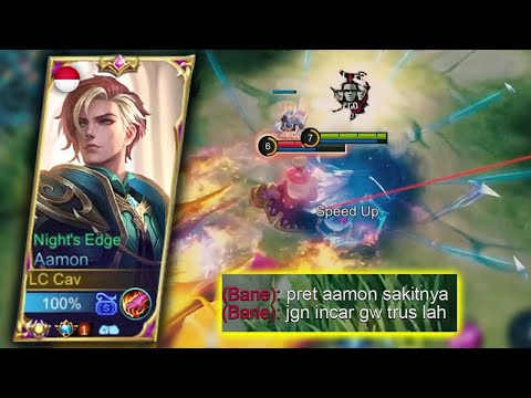 Top 1 AAMON Freestyle Kill dan Bantai Musuh Full Squad Tanpa Mati | Build Tersakit Aamon 2022 - MLBB
